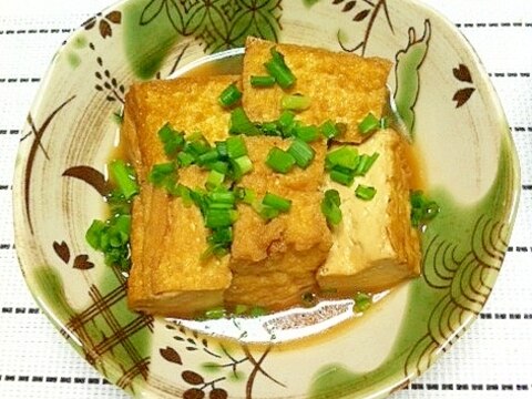 シンプルに♪厚揚げの煮物☆